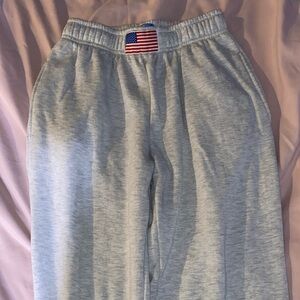 Blue Riot Flag Patch Sweatpants XS